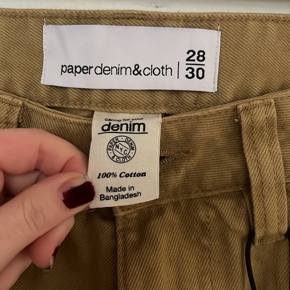 Paper denim & cloth men’s work style jeans - Picture 3 of 7